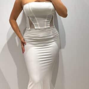 VESTIDO GASA CORSÉ