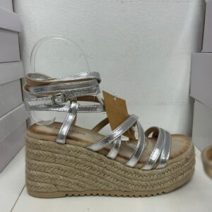 SANDALIA BAJA PLATA