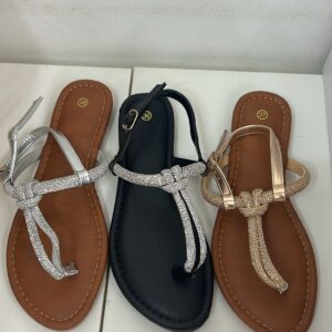 SANDALIA BRILLO LOW