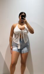 TOP CROCHET HALTER