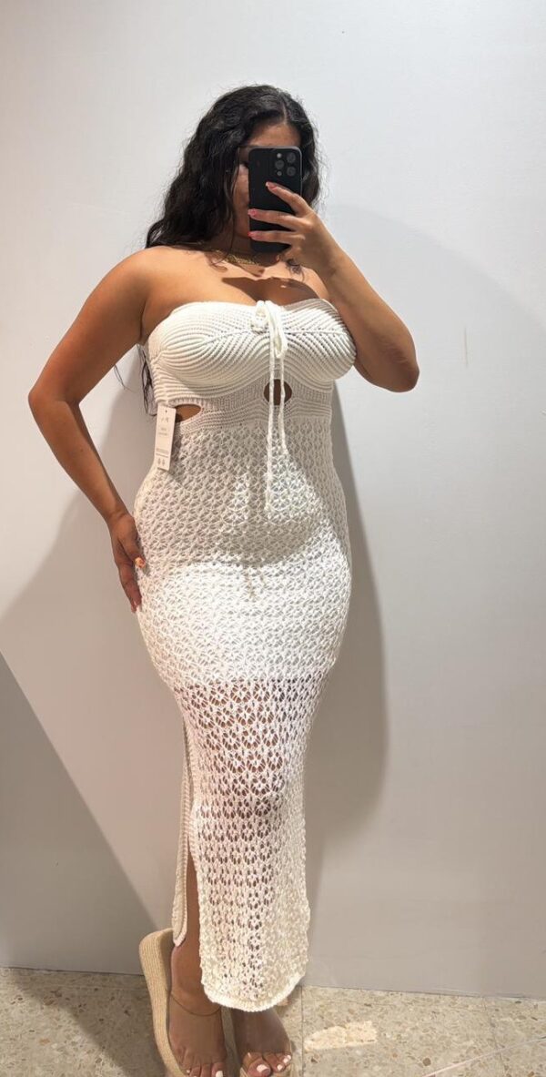 VESTIDO CROCHET MARIA - Imagen 1
