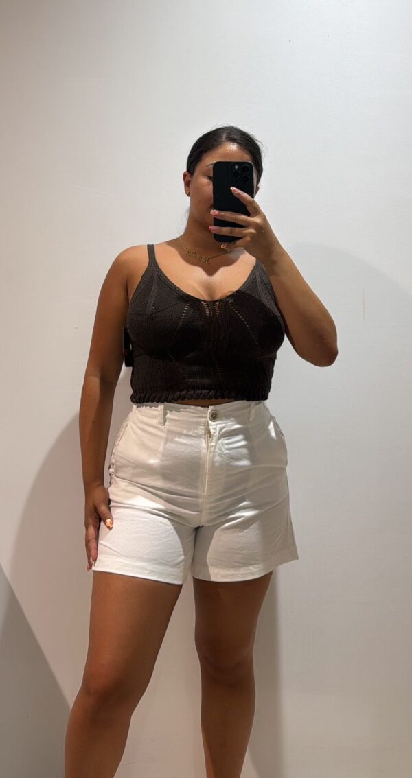 TOP CROCHET LARGO - Imagen 1