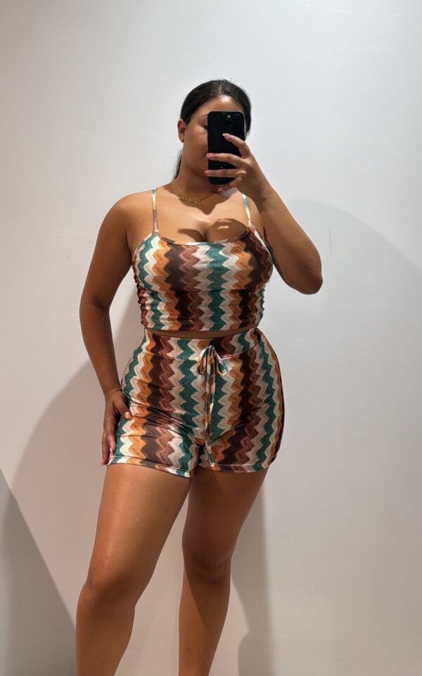 CONJUNTO ZIG ZAG CORTO - Imagen 1