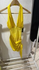 VESTIDO ENCAJE HALTER - Imagen 2