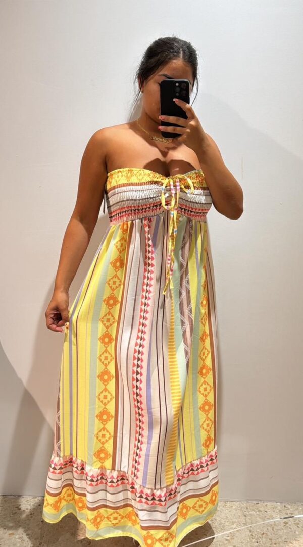 VESTIDO AMARILLO - Imagen 1
