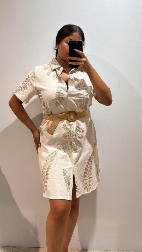VESTIDO HOJAS - Imagen 1