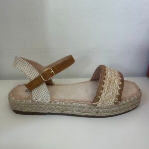 SANDALIA PLANA CAMEL