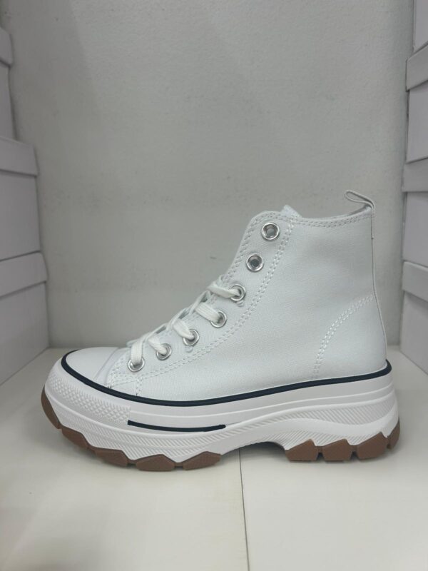 CONVERSE BOTA PLATAFORMA BLANCA - Imagen 1
