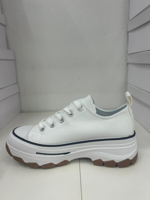 CONVERSE PLATAFORMA TELA - Imagen 1