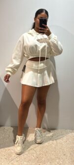 FALDA PANTALÓN VOLANTE