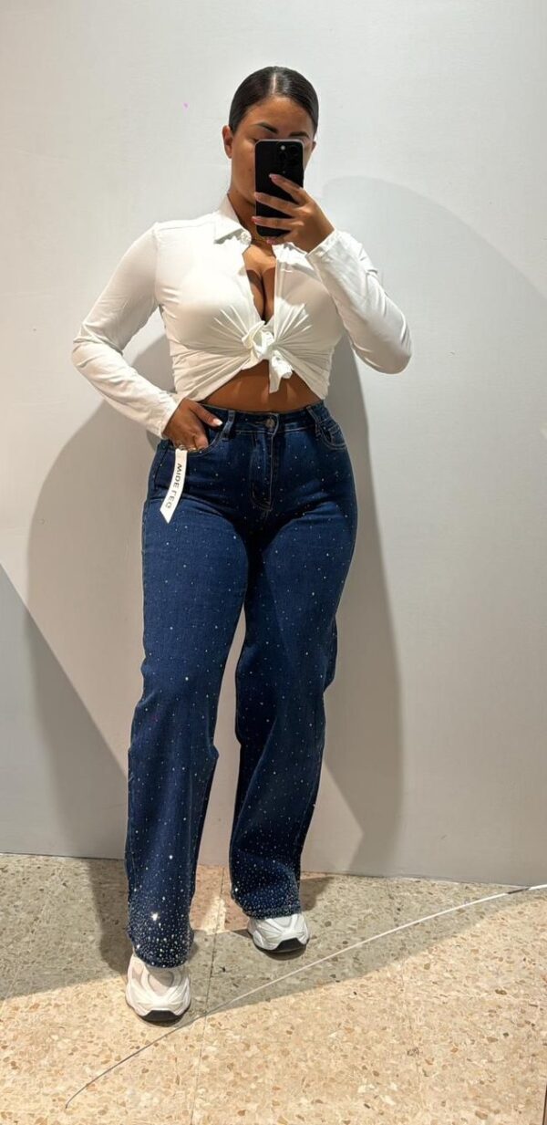 VAQUERO BRILLO WIDE LEG - Imagen 1