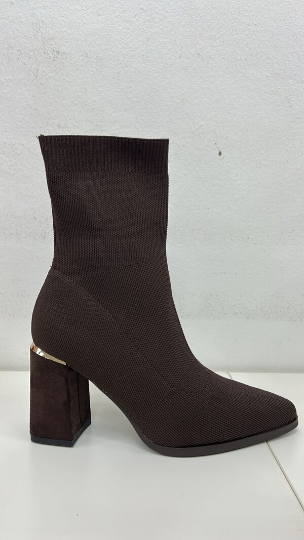 BOTA CALCETIN MARRON - Imagen 1