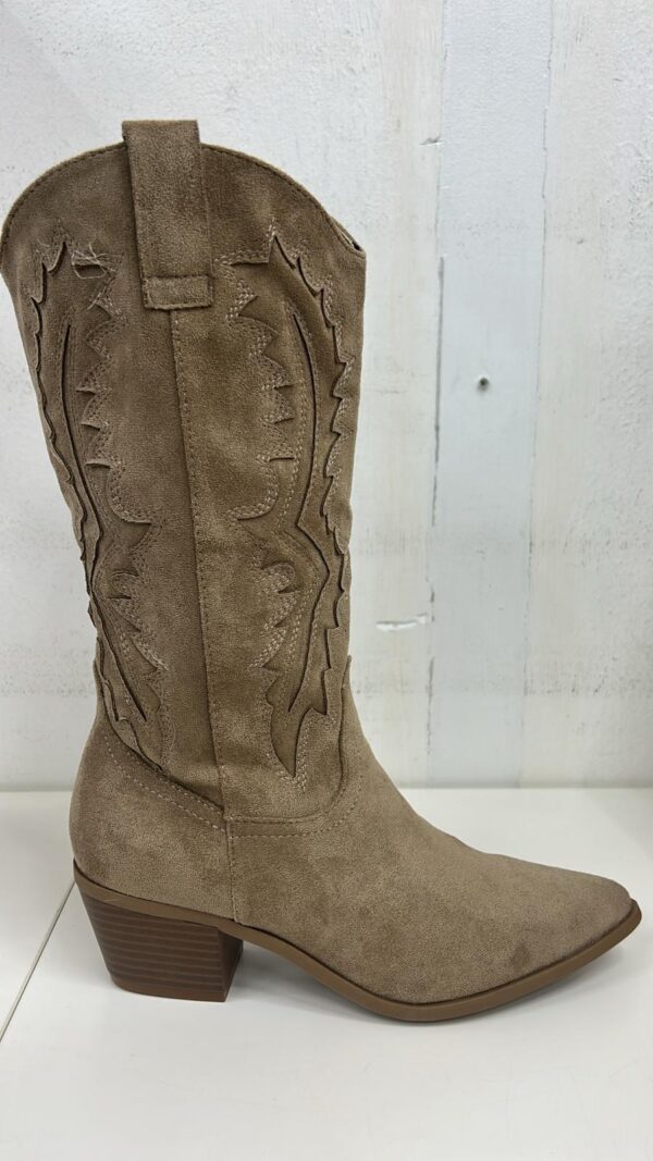 BOTA COWBOY KAKI - Imagen 1