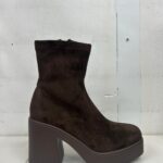 BOTA PLATAFORMA MARRON