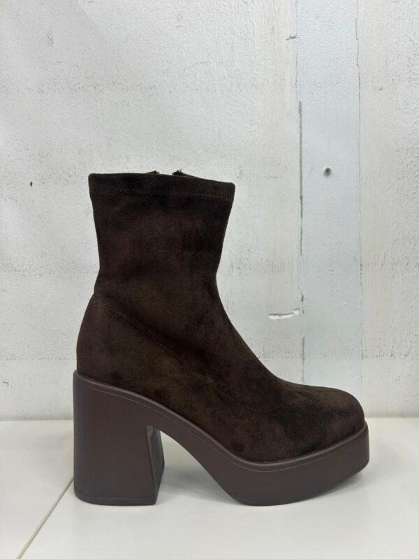 BOTA PLATAFORMA MARRON - Imagen 1