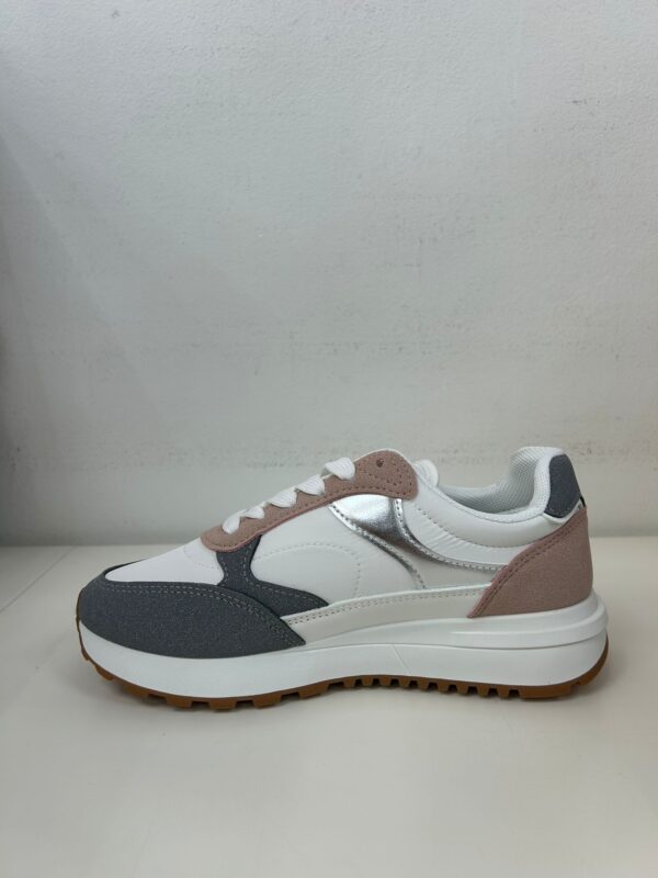 DEPORTIVA GRIS/ROSA - Imagen 1
