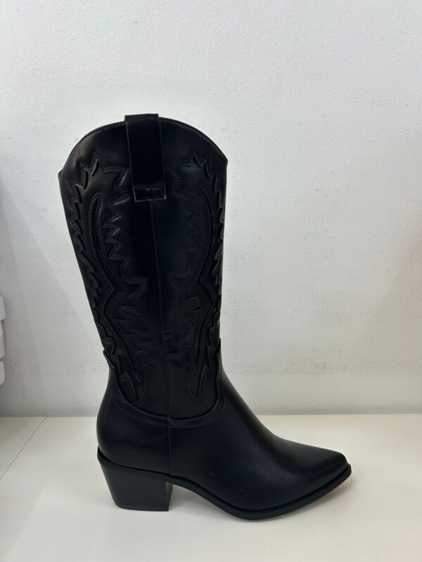 BOTA COWBOY OSCURA - Imagen 1