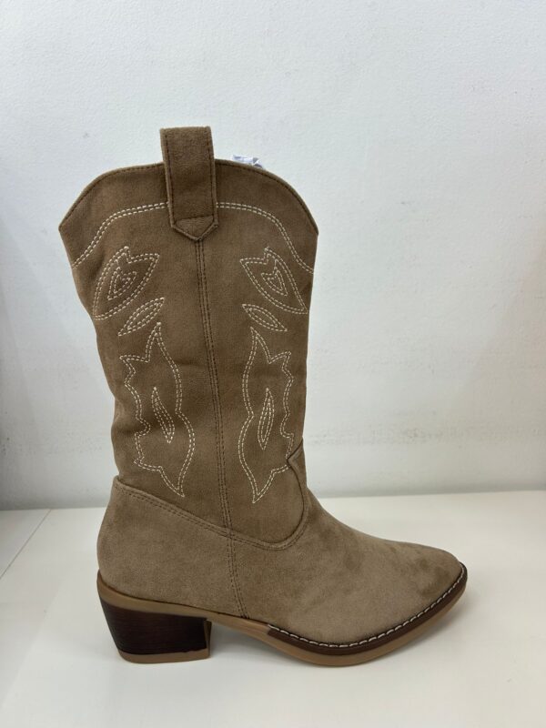 BOTA COWBOY KAKI BAJA - Imagen 1