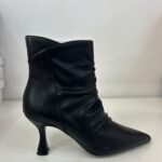 BOTA POLIPIEL ARRUGADA NEGRA