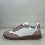 DEPORTIVA BLANCA CON ROSA