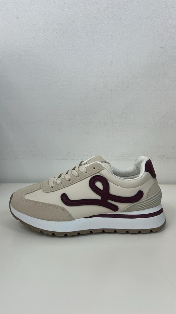 DEPORTIVA SILBON BEIGE - Imagen 1