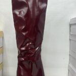 BOTAS PUNTA FINA BURDEOS