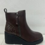 BOTA CUÑA MARRÓN