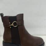 BOTA MARRÓN BAJA CÍRCULO
