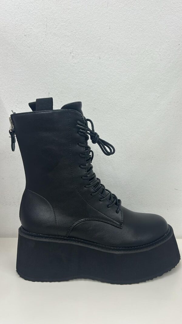 BOTA MILITAR PLATAFORMA - Imagen 1