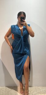 VESTIDO NUDO PRINT