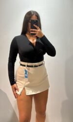 FALDA CORTA CINTURON