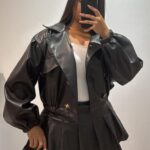 CHAQUETA OVERSIZE POLIPIEL