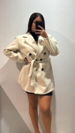 GABARDINA PAÑO CORTA