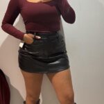 FALDA PANTALÓN POLIPIEL