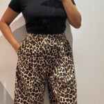 PANTALON PUÑO ZARA ESTAMPADO