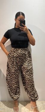 PANTALON PUÑO ZARA ESTAMPADO