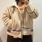 CHAQUETA BORREGO OVERSIZE