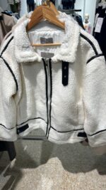 CHAQUETA BORREGO OVERSIZE - Imagen 2