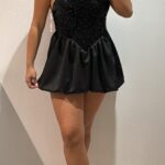 VESTIDO BRILLO GLOBO