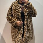 ABRIGO PELO LEOPARDO