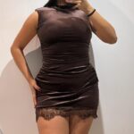 VESTIDO TERCIOPELO ZARA