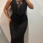 VESTIDO NOCHE CASCADA