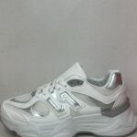NEW BALANCE BLANCAS/PLATA
