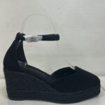 ESPARTO HEBILLA BAJA NEGRA