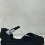 ESPARTO TRENZA HEBILLA NEGRO