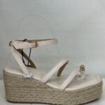 SANDALIA BEIGE RECTA ANILLO