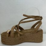 SANDALIA KAKI CRUZADA ANILLO