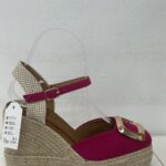 ESPARTO FUCSIA HEBILLA DORADA