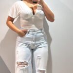 CAMISETA FRUNCIDA MANGA ANCHA