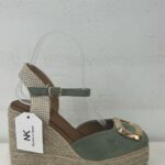 ESPARTO VERDE HEBILLA DORADA